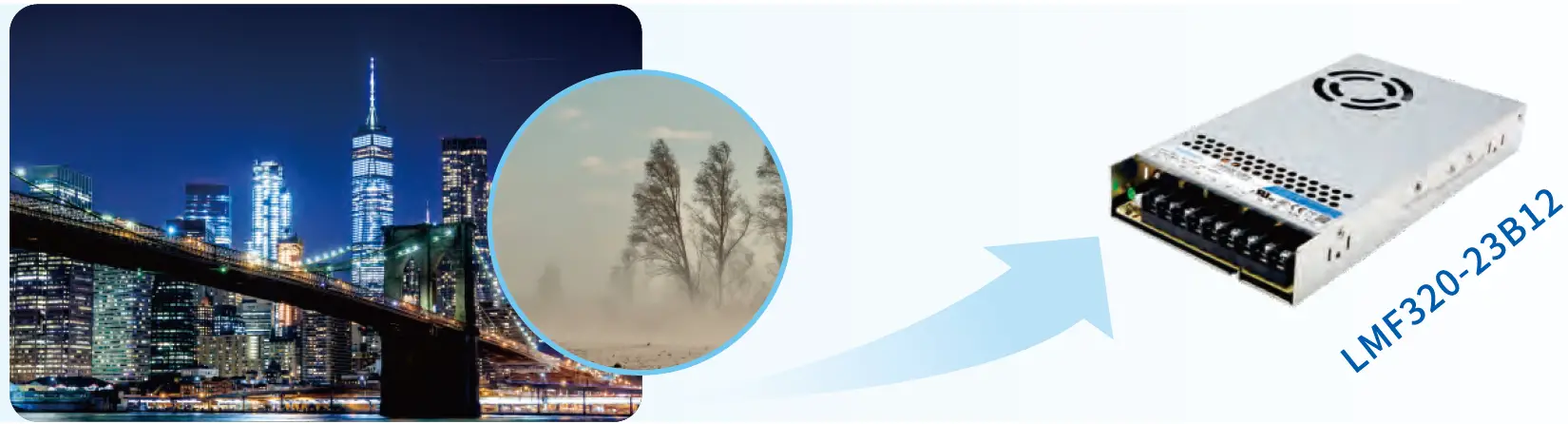 MORNSUN 305RAC AC DC Power Supply 12