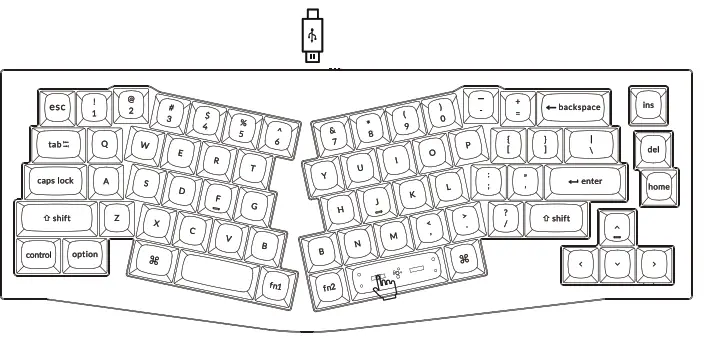 Keychron Q8 Mechanical Keyboard - Fig 6