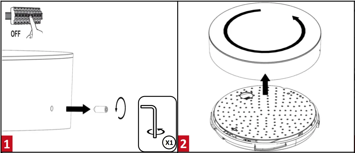 resistex 883002 Hublot LED Polyevo 2901lm HF 4000K - FIG 1