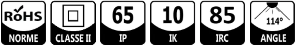 resistex 883002 Hublot LED Polyevo 2901lm HF 4000K - FIG 9