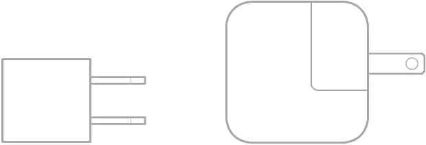 Two USB power adapters.