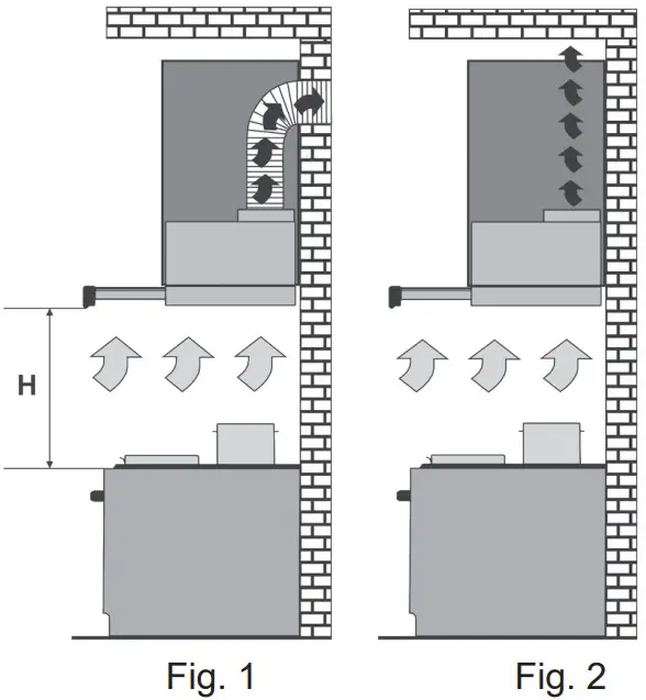 Monsher TELE II 50 Built in Cooker Hood - Fig 1