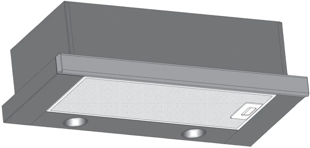 Monsher TELE II 50 Built in Cooker Hood