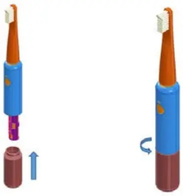 Kitten Planet BRUSH MONSTER Smart Tracking Electric Toothbrus - fig 3