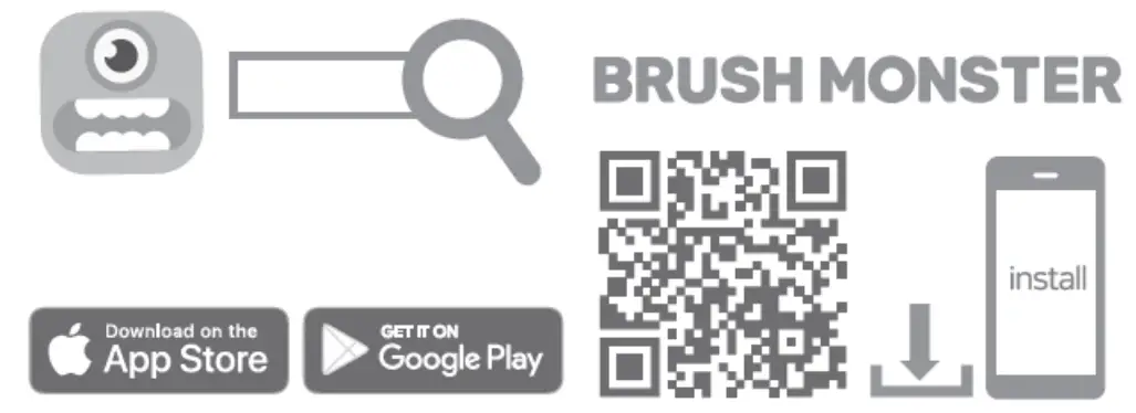 Kitten Planet BRUSH MONSTER Smart Tracking Electric Toothbrus - icon