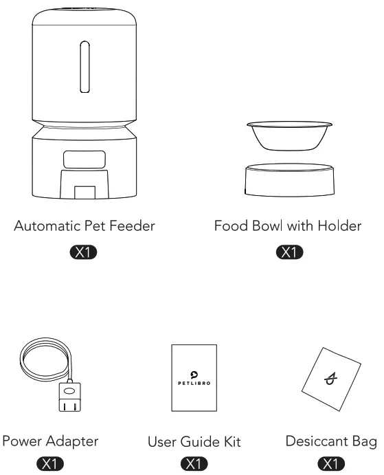 PETLIBRO PLAF103 Pet Feeder WiFi Control 5L - Ifig