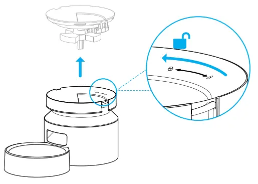 PETLIBRO PLAF103 Pet Feeder WiFi Control 5L - Ifig25