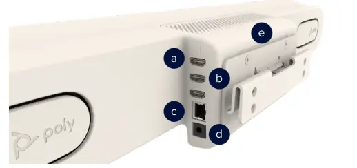 poly 2200-85970-101 Studio X50 IP Video Bar with Auto Speaker-2