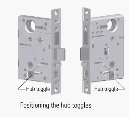 ABH 6600-LR6600 Mortise Lock Body Handing - fig 3