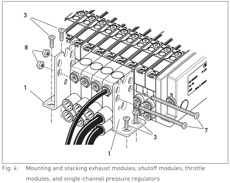 AVENTICS AV Function Modules to Valve Systems - Fig. 4