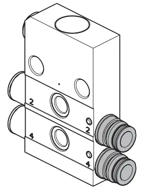 AVENTICS AV Function Modules to Valve Systems - V valve systems