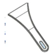 HEINNER HC V268E Combi Fridge - Plastic scraper