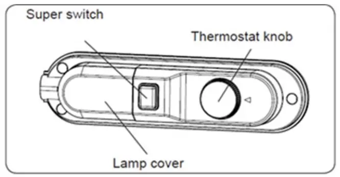HEINNER HC V268E Combi Fridge - Setting