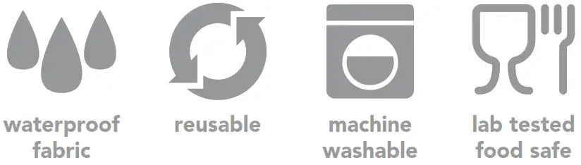 BUMKiNS SBS2 DPR4 Small Snack Bag 2 Pack - ICON