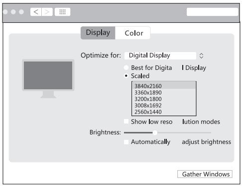 FALWEDI UC0214 All-in-one USB-C Hub with Triple Display User Guide - Resolution Setting For Mac OS