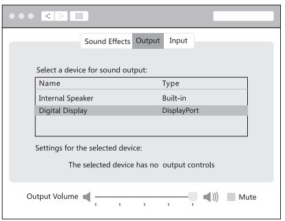 FALWEDI UC0214 All-in-one USB-C Hub with Triple Display User Guide - Sound Setting for Mac