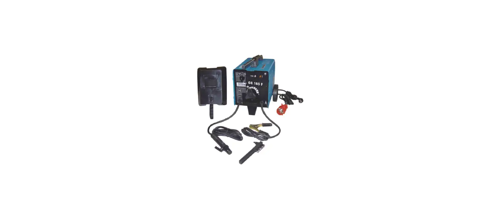 Gude Ge 185 F Electrode Welder Instruction Manual