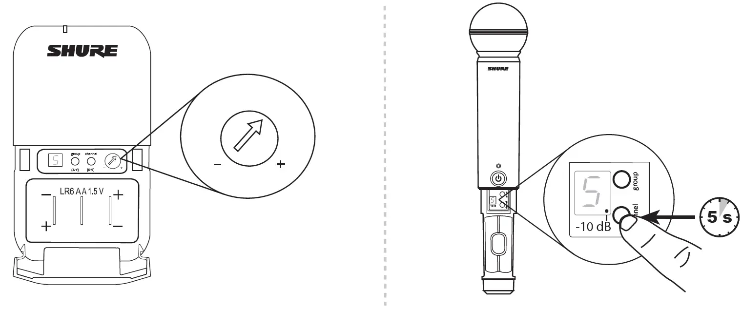 Shure BLX14SM31 Wireless Microphone System with BLX4 Receiver (7)