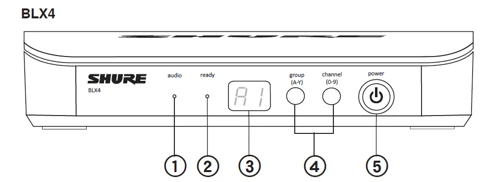 Shure BLX14SM31 Wireless Microphone System with BLX4 Receiver (8)