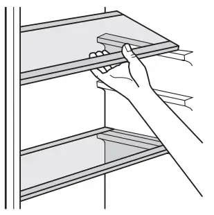 TESLA RB5210FHX Side By Side Refrigerator Freezer - Movable