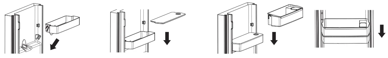 TESLA RB5210FHX Side By Side Refrigerator Freezer - below process
