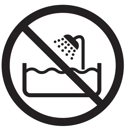 Shower Warning Icon