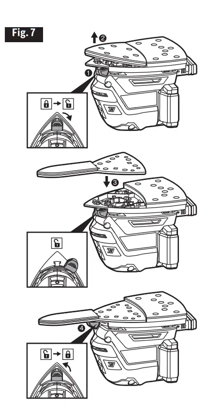 SKIL PWRCORE 20 Brushless 20V Compact Multi Sander - Fig 7