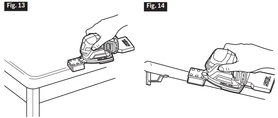 SKIL PWRCORE 20 Brushless 20V Compact Multi Sander - Fig. 13
