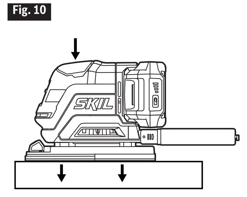 SKIL PWRCORE 20 Brushless 20V Compact Multi Sander - Fig10
