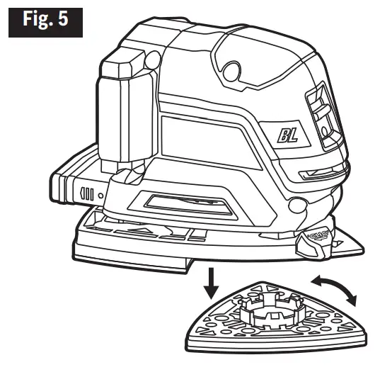 SKIL PWRCORE 20 Brushless 20V Compact Multi Sander - Fig2