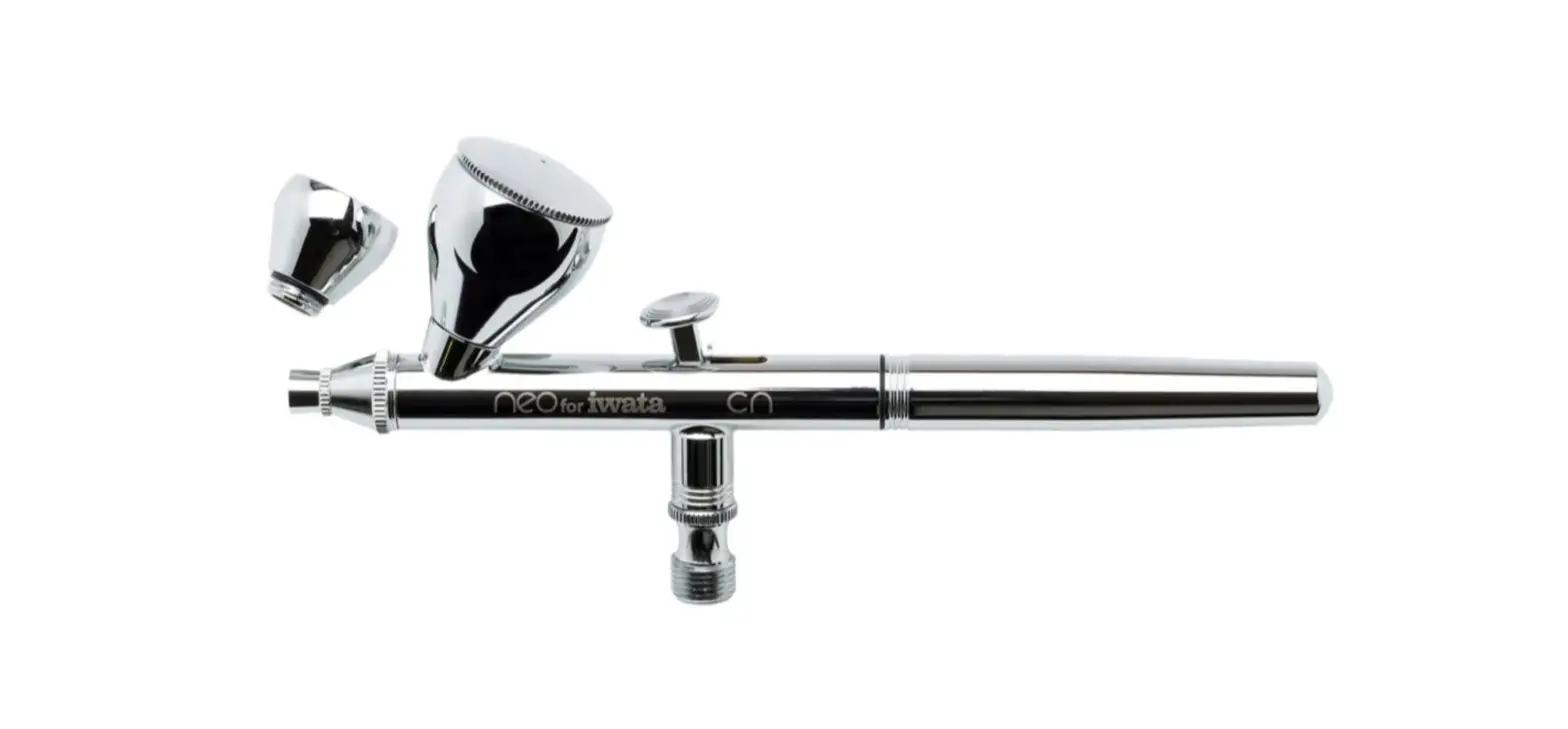 Iwata Hp.cn Neo Series Gravity Feed Dual Action Airbrush Instruction Manual