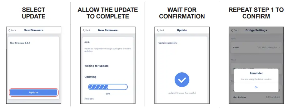 SUN GLOW SG Connector App 2