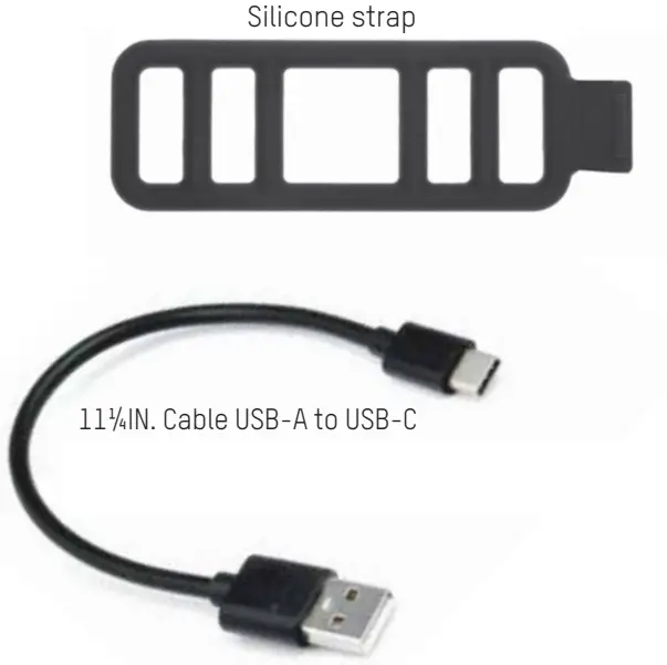 Blackburn 7149583 Grid 2 FER Front USB Rechargeable Light - 1