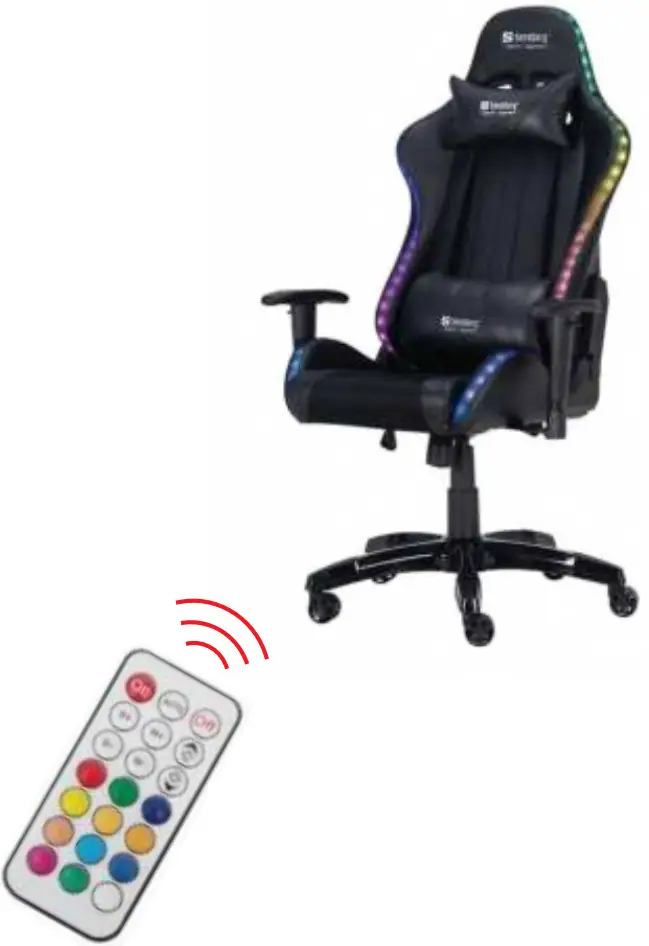 Sandberg 640 94 RGB Commander Gaming Chair - Figure 5