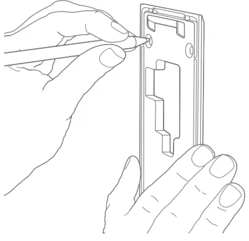 ring D001 Video Doorbell - above the ground