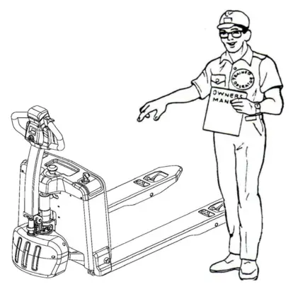 GLOBAL INDUSTRIAL 989069 Self Propelled Electric Pallet Jack Truck - fig 14