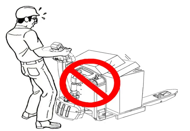 GLOBAL INDUSTRIAL 989069 Self Propelled Electric Pallet Jack Truck - fig 23