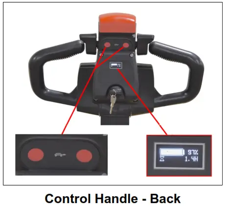 GLOBAL INDUSTRIAL 989069 Self Propelled Electric Pallet Jack Truck - fig 9