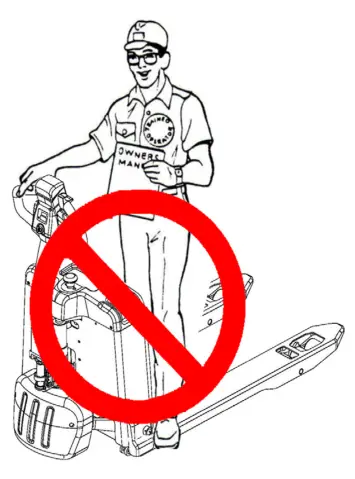 GLOBAL INDUSTRIAL 989069 Self Propelled Electric Pallet Jack Truck - fig16