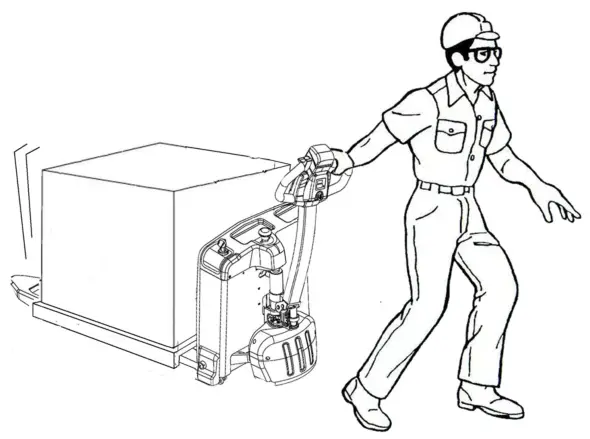 GLOBAL INDUSTRIAL 989069 Self Propelled Electric Pallet Jack Truck - fig21