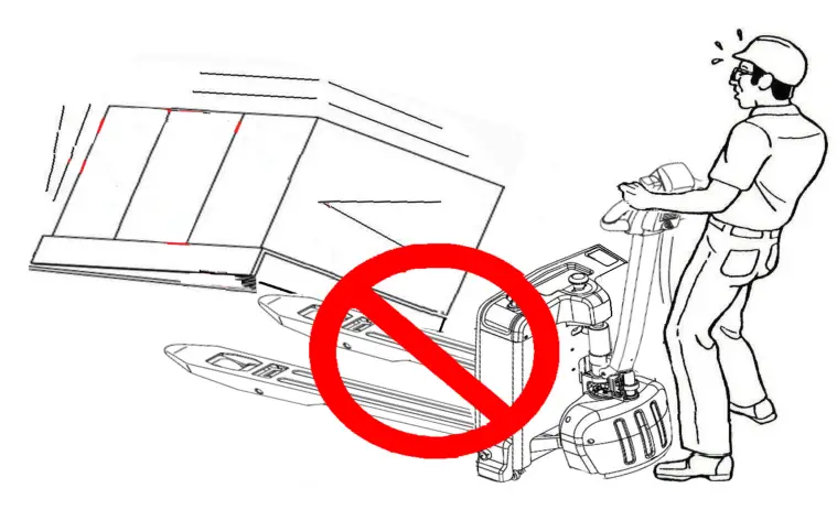 GLOBAL INDUSTRIAL 989069 Self Propelled Electric Pallet Jack Truck - fig25