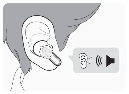 LG Bluetooth Stereo Headset- earbuds