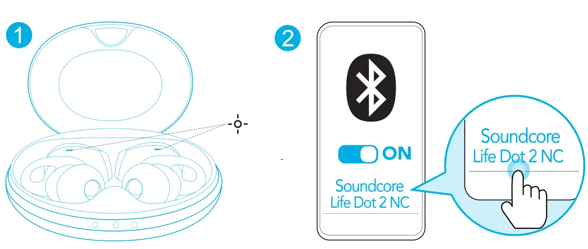 soundcore Life Dot 2 NC Earbuds True Wireless Headphones fig 5