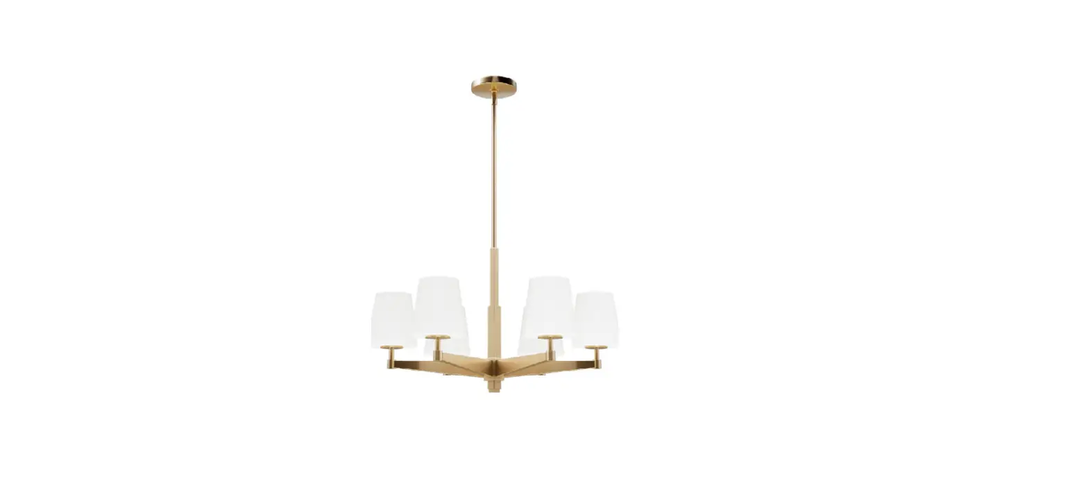 Hunter 19875, 19876 Nolita Chandelier Light Installation Guide
