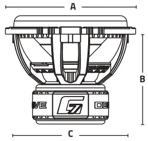 db DRIVE G7 15 1 State Of The Art Subwoofer - PRODUCT DIMENSIONS