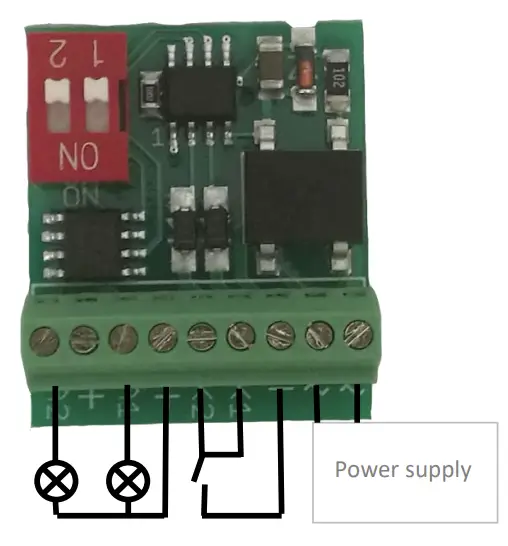 Example Railroadcrossinglights