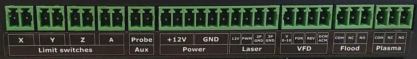 NIGHTHAWK CNC3D CNC Controller - Connecting your other wires