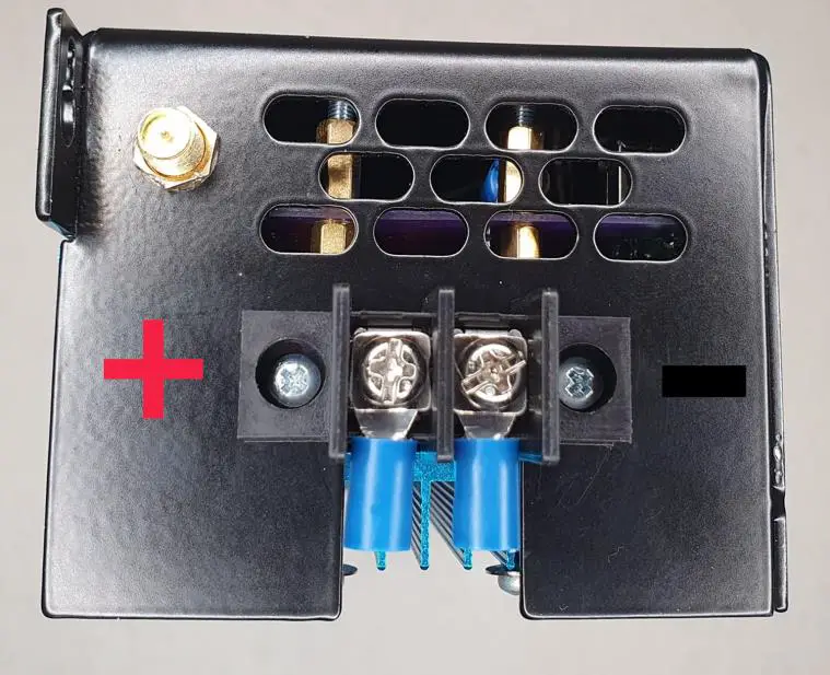 NIGHTHAWK CNC3D CNC Controller - Power input orientation