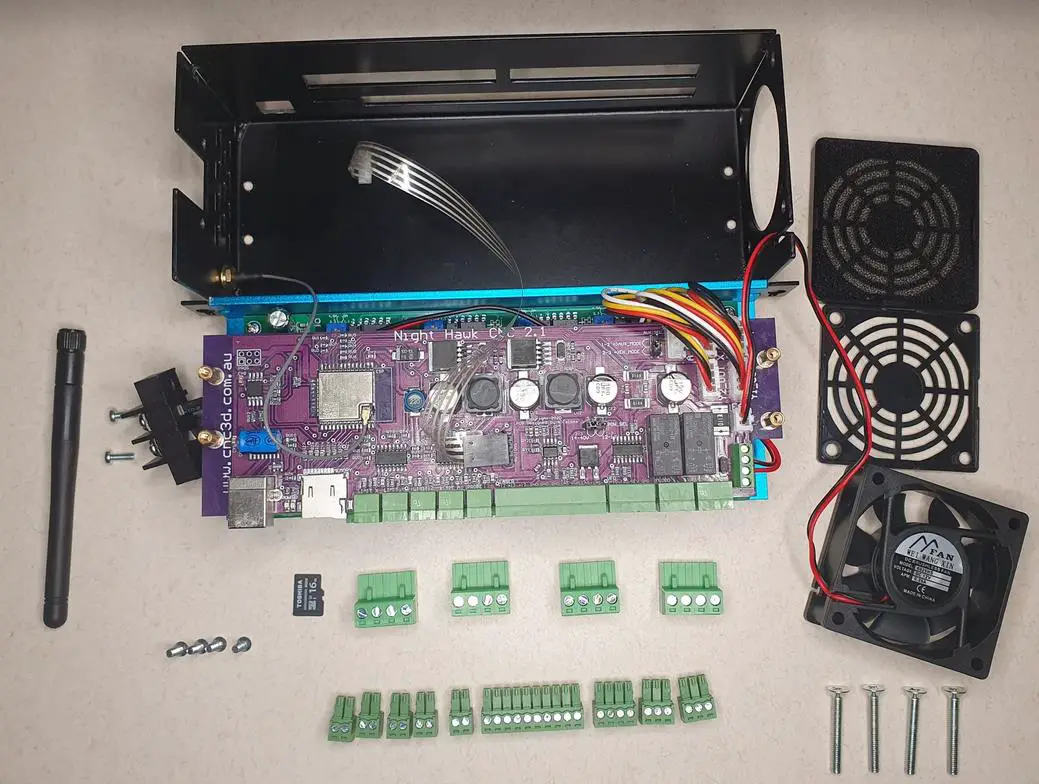 NIGHTHAWK CNC3D CNC Controller - Settings Micro stepping 4