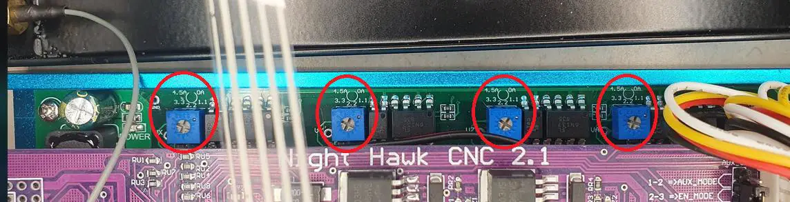 NIGHTHAWK CNC3D CNC Controller - Settings Micro stepping 5